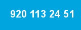 920 113 24 51 920 113 24 51